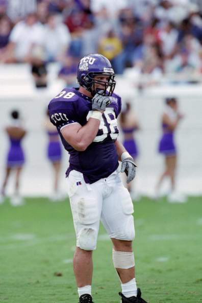 TCUBigUglies's tweet photo. With 38 days to @TCUFootball kicking off I thought we’d celebrate former number 38 (and honorary Big Ugly even though he was a fullback) - George Layne! #BigUglies #GoFrogs https://t.co/aK0zGjKbBL