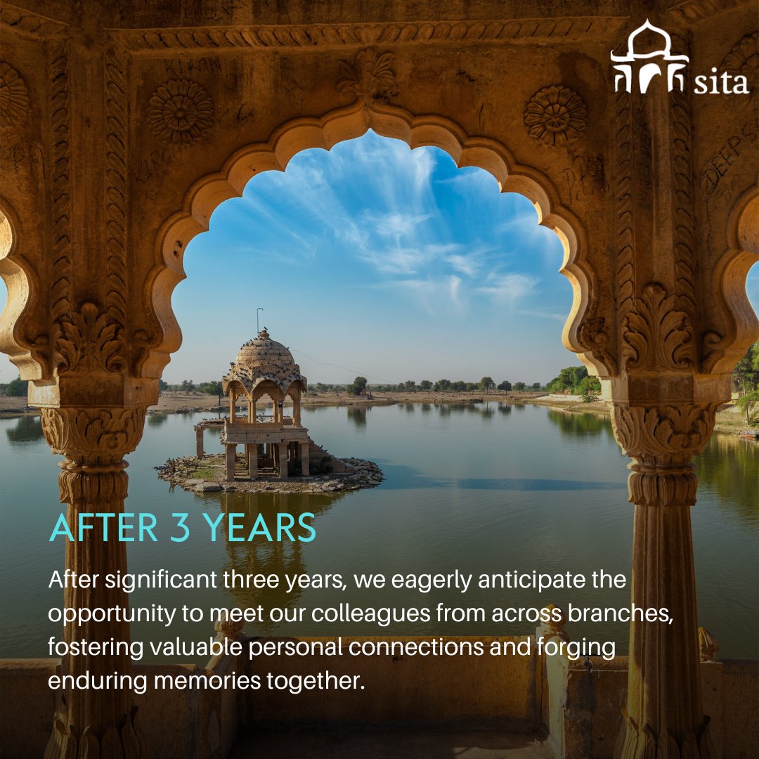 Sita_India's tweet photo. We are delighted to announce the Annual Branch Meet 2023, scheduled to take place at our head office from 1st to 4th August. We are looking forward to meeting our colleagues from across branches at the Meet. This year's ABM holds a special focus on sustainability. 
#Sitaindia https://t.co/F3ZGBmCGp6
