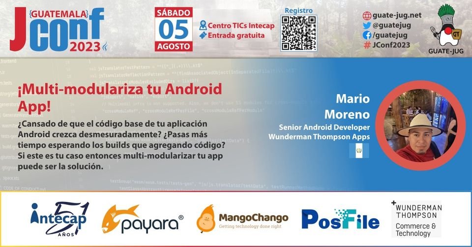 guatejug's tweet photo. #android #JConfGT2023 #mangochango #Payara #intecap #PosFile https://t.co/PHv0ctmuHL https://t.co/NbqTe1KT73