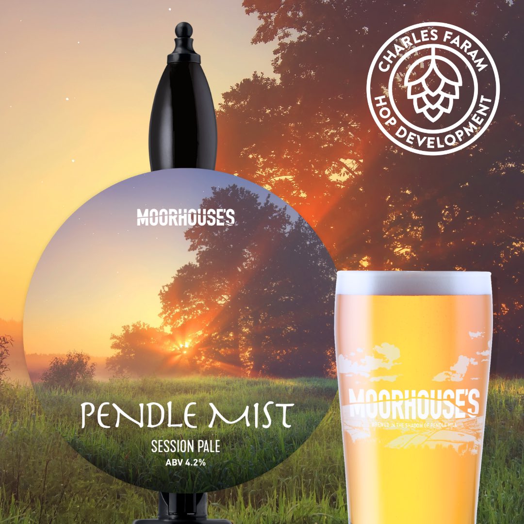 This one is not to be mist! 🤭

PENDLE MIST 4.2% // this hazy golden ale is made with extra wheat and brand new experiment hops: CF129 and CF160 from <a href="/CharlesFaram/">Charles Faram</a> and their Hop Development Programme!

Full of tropical, pineapple, mango and citrus flavours, a perfect summer beer.