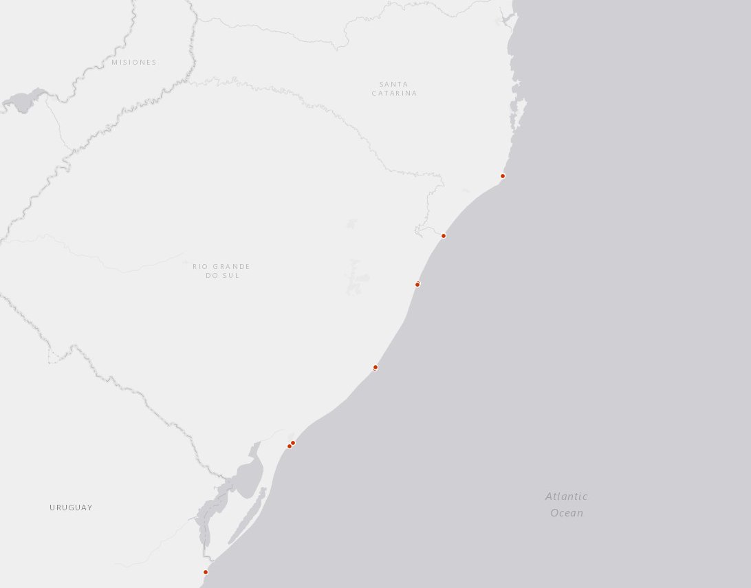 EurOBIS_VLIZ's tweet photo. #NewDataset
Abundance of young mullet
> 113 occurrences from #Brazil🇧🇷
> 113 #Mugil #taxa #FAIRdata @EMODnet #Ingestion
available via https://t.co/hBOa2397FR
@jmeesvliz @VLIZnews @EMODnet #Biology @LifeWatchVLIZ @OBISNetwork #marinescience #OpenScience https://t.co/nBrS3qq7Za