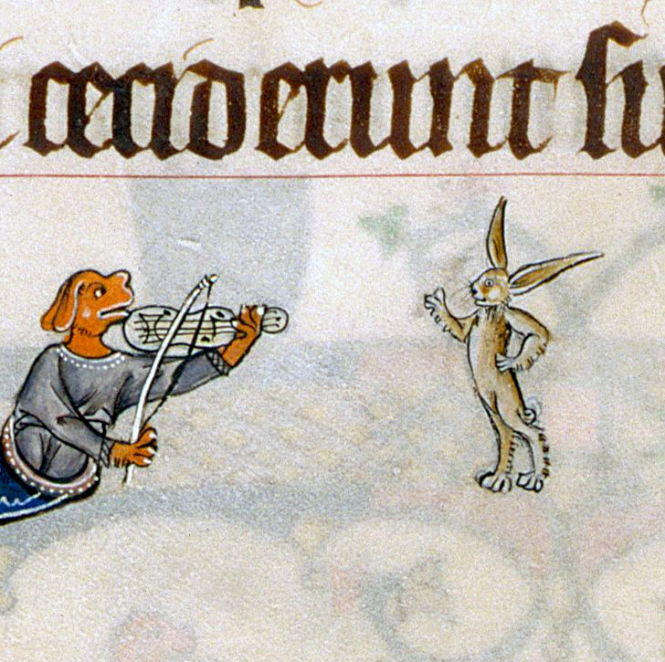 WeirdMedieval's tweet image. dance party, england, 14th century