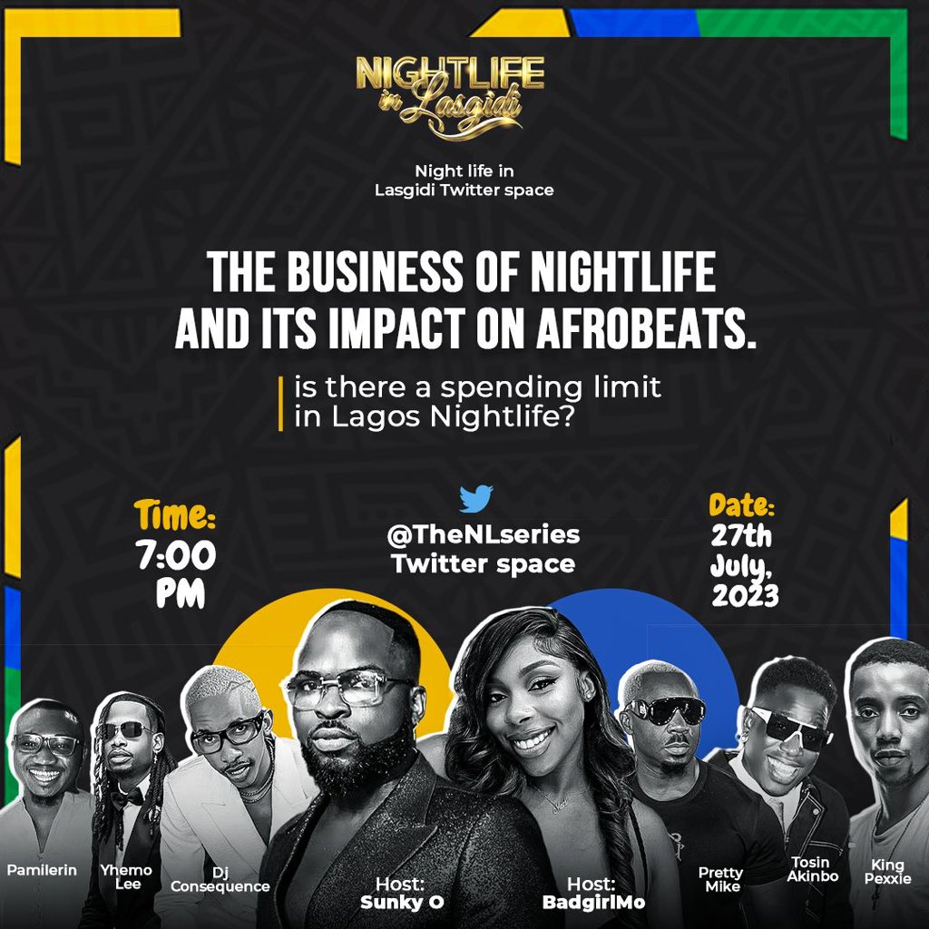 RT @UnclePamilerin: The business of nightlife and its impact on afrobeats - @TheNLseries https://t.co/TSaVKuez1J