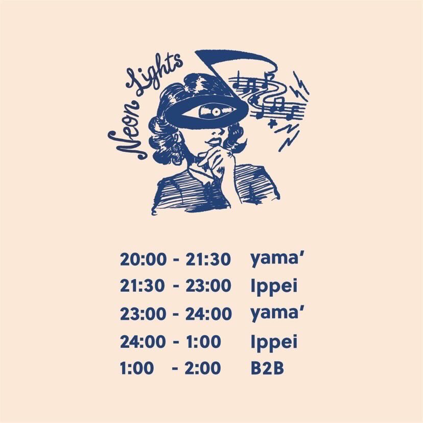 peisi0407's tweet photo. 🌃Neon Lights🌃
2023.07.27 (thu)
at KOARA🐨
20:00- ¥1,000/1d

 DJ:
yama'
Ippei (homework) https://t.co/67NaA6sg93