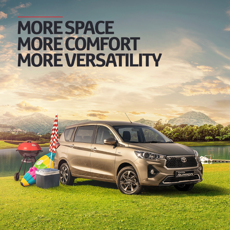 ToyotaSA's tweet photo. The new Rumion is a great companion, even for those chilly adventures. Thanks to its auto air-conditioning throughout the cabin, everyone inside will be comfortable - whatever the weather. There’s always #MoreRoomForFun