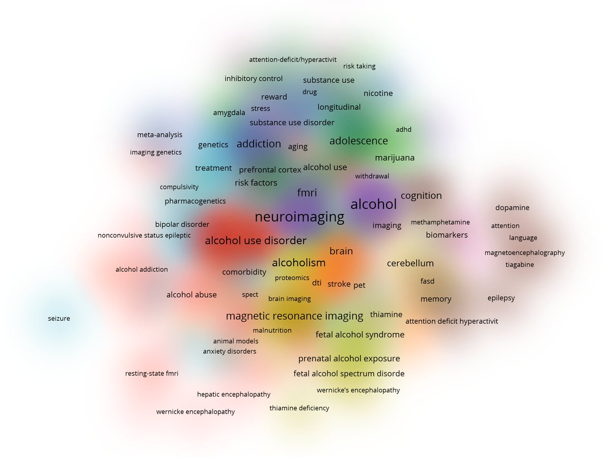 ISBRAComm's tweet photo. From our bulletin:
What keywords are most frequently used in publications on #alcohol and #neuroimaging? 🔍(1/3)
#APSAAR @esbra_society @JMSAAS1966 #LASBRA @RSAposts @rsa_education
#neuroscience #neurotwitter #alcoholawareness #addiction https://t.co/0PTlSvks03
