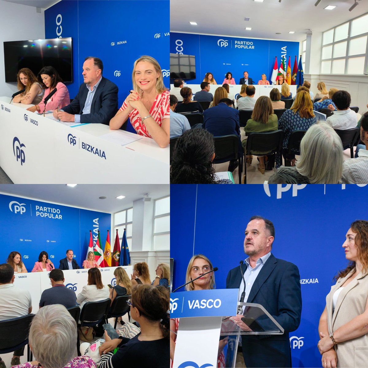 Hoy Junta Directiva Regional con nuestro Presidente <a href="/carlositurgaiz/">Carlos Iturgaiz</a> 
analizando resultados y preparándonos para todos los escenarios.
 <a href="/PPBizkaia/">PP Bizkaia</a> ha subido en votos y porcentajes en toda la Provincia especialmente en #Getxo 
Enhorabuena y gracias a todos por el gran trabajo!