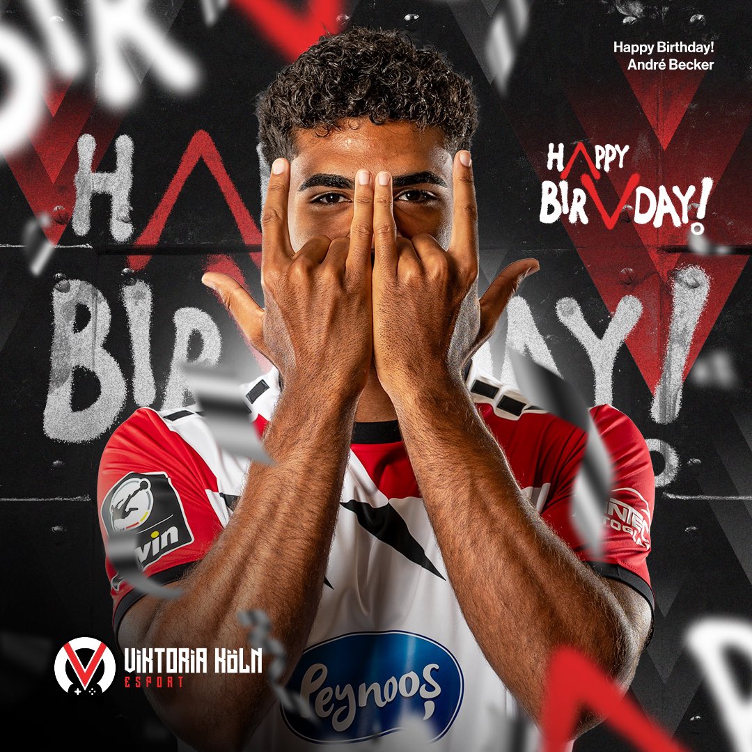 Alles Gute zum 2️⃣7️⃣. Geburtstag, Becks! 🥳🙏

Auf viele weitere Tore - sowohl auf dem realen als auch auf dem virtuellen Platz ⚽️🙌

<a href="/viktoria1904/">FC Viktoria Köln 1904</a> | #Viktoria | #Becker | #Birthday | #Geburtstag | #3Liga | #vstehtfürvirtuell