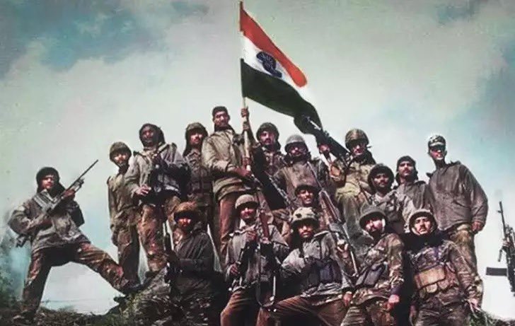 Parth2415's tweet photo. Tribute to the brave
Martyeres of the Indian Army.
Jai Hind🇮🇳
#KargilVijayDiwas https://t.co/Y4LJMTqXEK