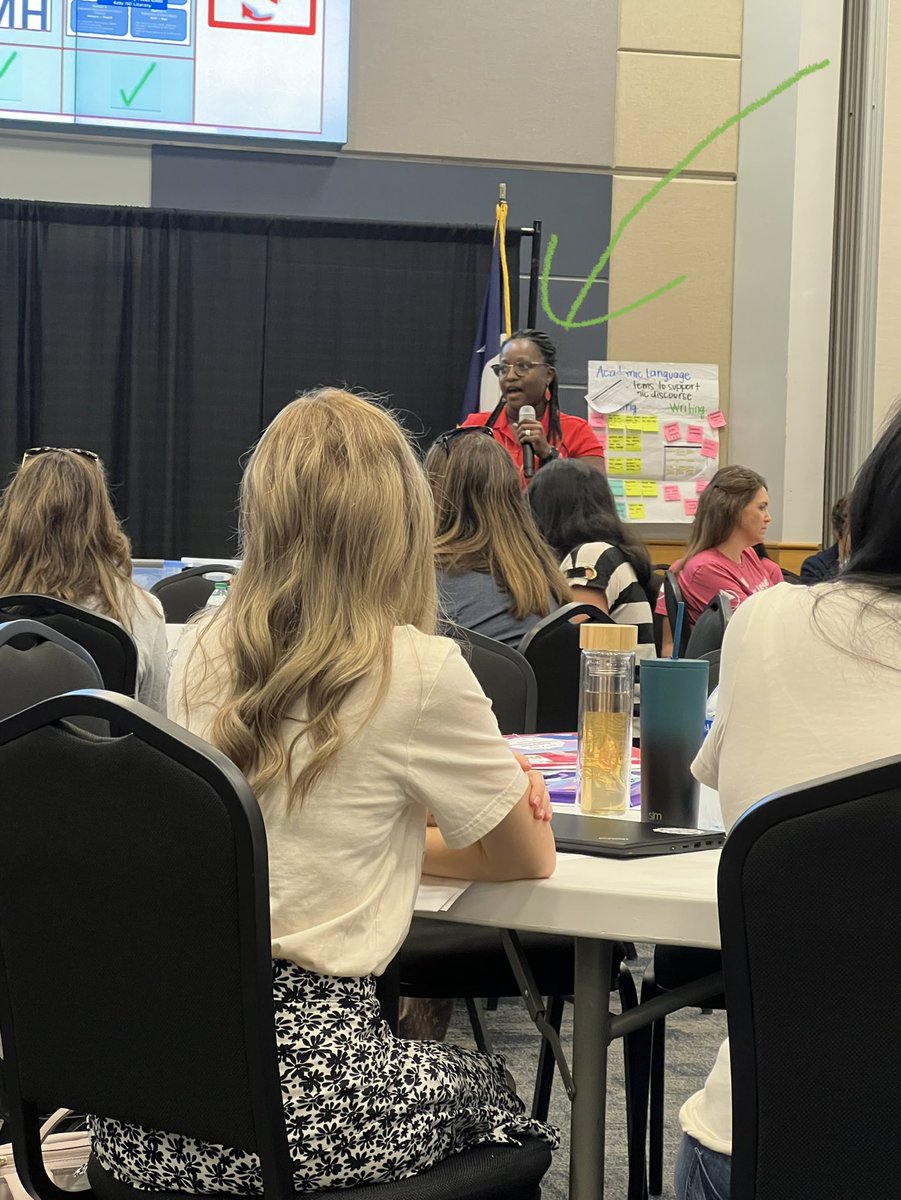 One of the best in the business…she is EXCELLENT on PURPOSE! ⁦@SaneeBell⁩ ⁦@katyisd⁩