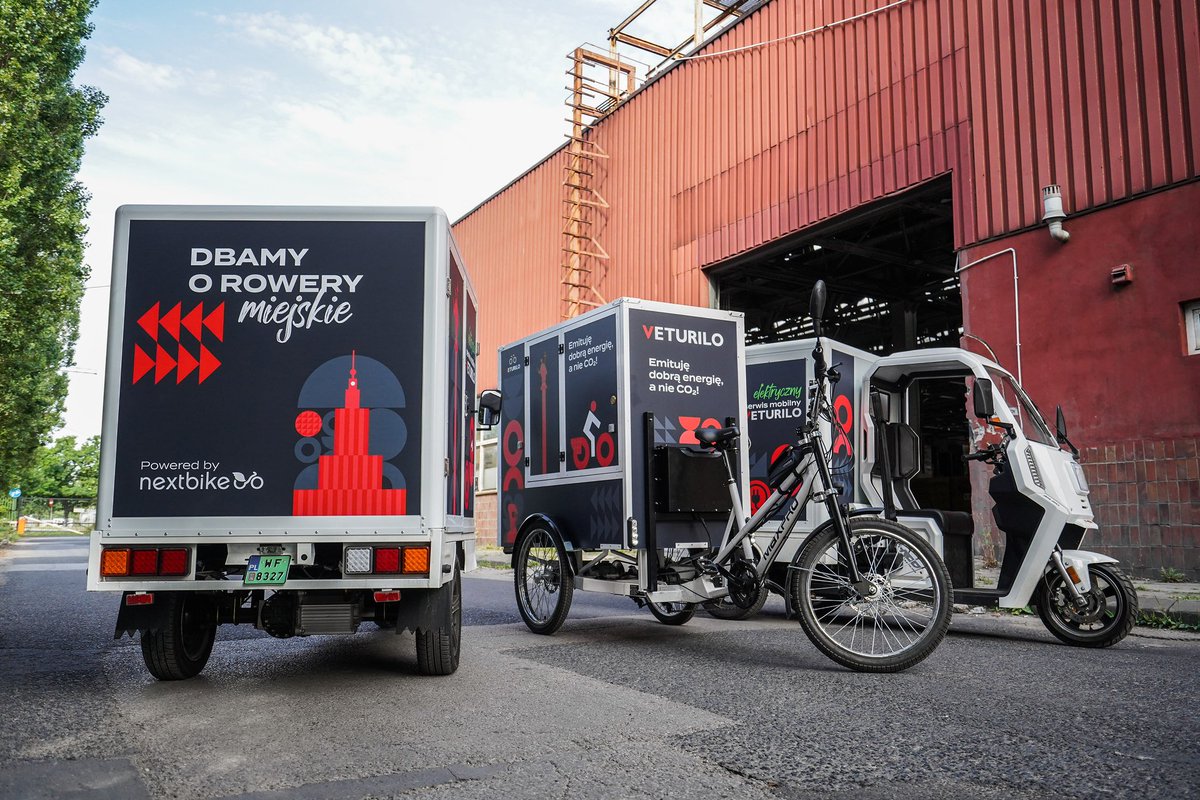 Z radością ogłaszamy wprowadzenie nowych elektrycznych pojazdów do swojej floty serwisowej dla rowerów #Veturilo w <a href="/warszawa/">Warszawa</a> 

Dążymy do zrównoważonego rozwoju i efektywnych działań operacyjnych.

Więcej: nextbike.pl/szybsza-obslug…

<a href="/ZDM_Warszawa/">ZDM Warszawa</a> <a href="/trzaskowski_/">Rafał Trzaskowski</a>
<a href="/t_wojtkiewicz/">Tomasz Wojtkiewicz</a>