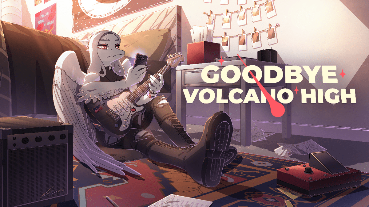 PlayStation's tweet photo. 🎸 Aug 29 - Goodbye Volcano High
🐉 Sep 6 - Baldur’s Gate 3
🔍 Oct 17 - Alan Wake 2
🕸️ Oct 20 - Marvel’s Spider-Man 2
2023 is just getting started. Check out some of the year's most-wanted upcoming games: https://t.co/ulsjON0E95 https://t.co/OVnPDUIN8E
