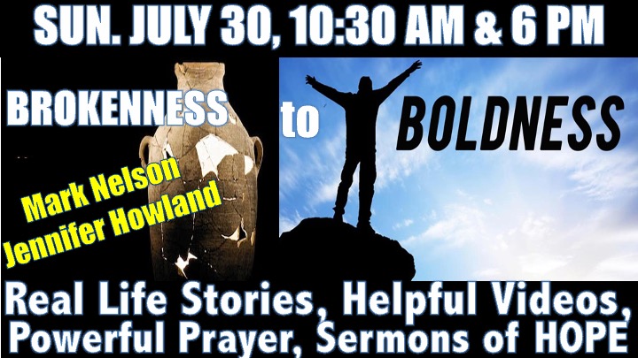NewHope_AG_MI's tweet photo. 10:30 AM  Video Testimonies by Mark Nelson &amp; Jennifer Howland. Pastor Nissley will share Part One of dynamic sermon “BrokennessToBoldness!” with altar time.

6 PM Celebration continued testimonies of Mark &amp; Jennifer and Part Two of  sermon“BrokennessToBoldness!” 

Invite people!! https://t.co/53xpw7C5fK