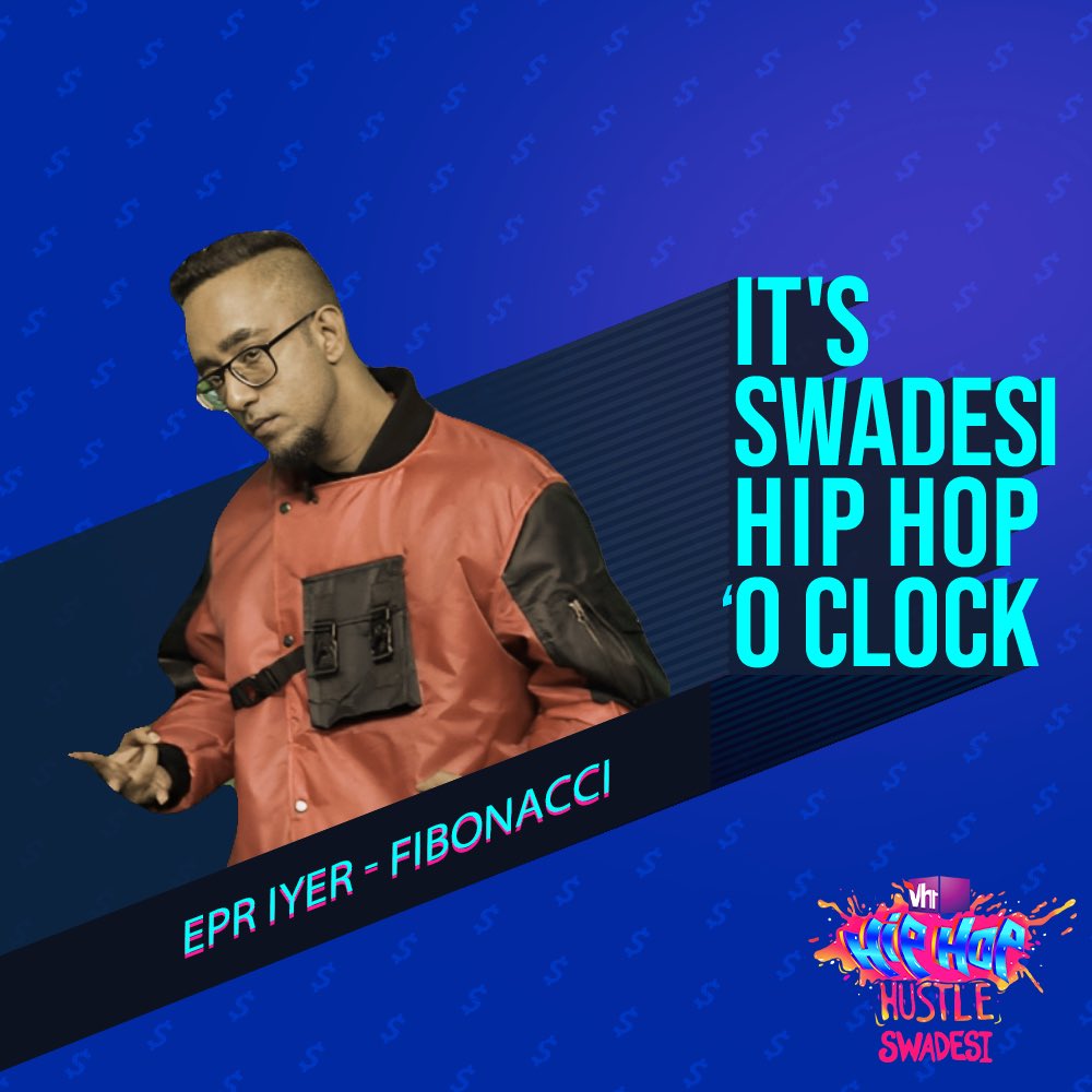 vh1india's tweet photo. @IyerEpr is back with a new track that’s straight up 🔥!!!
Jam to ‘Fibonacci’ &amp; let the music take over with Vh1 Swadesi Hip- Hop &amp; for more desi tunes tune in from July 21- 31 July! 🤘🇮🇳

#Vh1India #GetWithIt #Vh1Swadesi https://t.co/8EDk2gFz9V