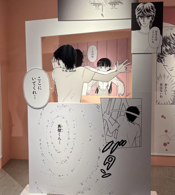 ときめきトゥナイト展に行ってきました!
顔を全て描かないマンガ美!吹き出しのサイズ美!声の大きさとトーンがわかります!なんならどんな顔をしているかもわかります!空間や描いていないことから得る感情の情報量!はあ〜🥰 