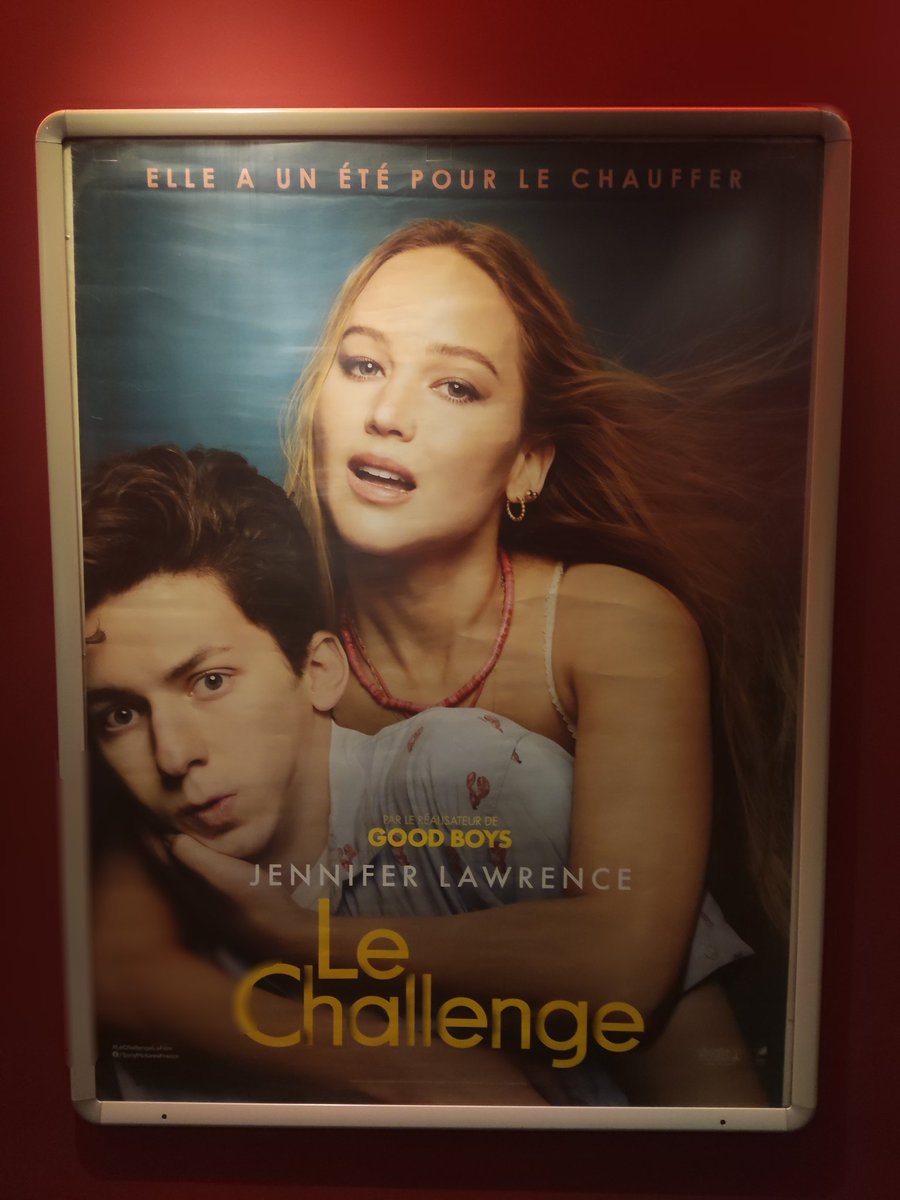 Je décréte par le 49.3 cinéphile wish que #LeChallenge est le film de l'été 2023 🔥