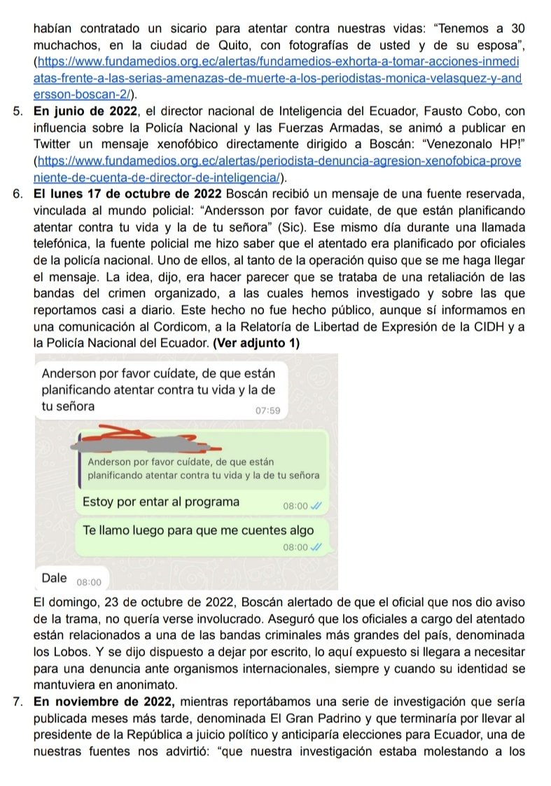CarlosVerareal's tweet photo. La denuncia de @LaPosta_Ecu al #Cordicom, varios senadores de #EEUU, parlamentarios europeos y organismos internacionales… 1ra parte https://t.co/T0gP1SrEwu