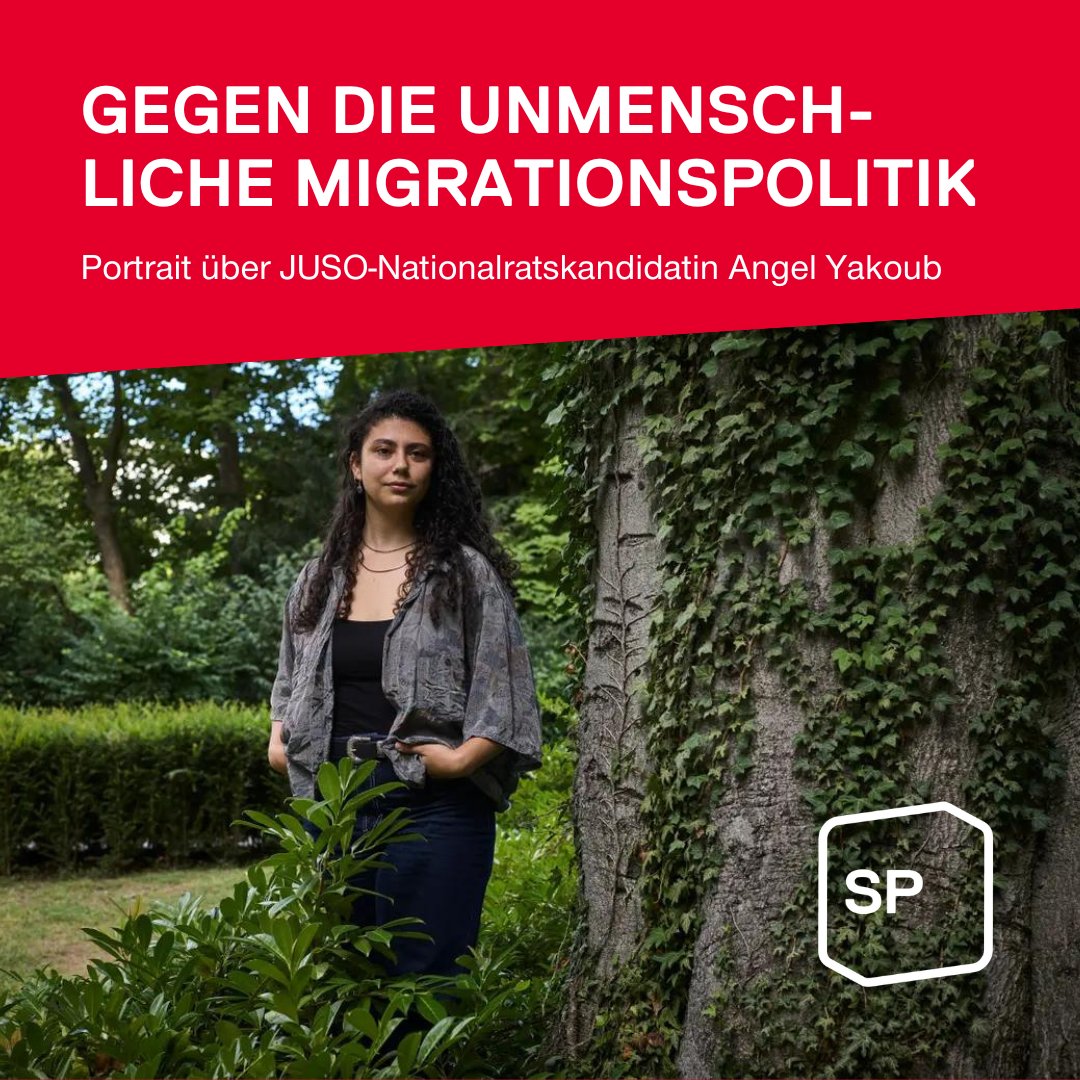 Im Portrait der bzBasel spricht <a href="/jusobl/">JUSO Baselland</a>-NR-Kandidatin Angel Yakoub darüber, wie sie als Geflüchtete aus Syrien zur Baselbieter Jungpolitikerin wurde. Wir sind stolz darauf, eine solch engagierte und starke Persönlichkeit in unseren Reihen zu wissen! 🌹
bzbasel.ch/basel/basellan…