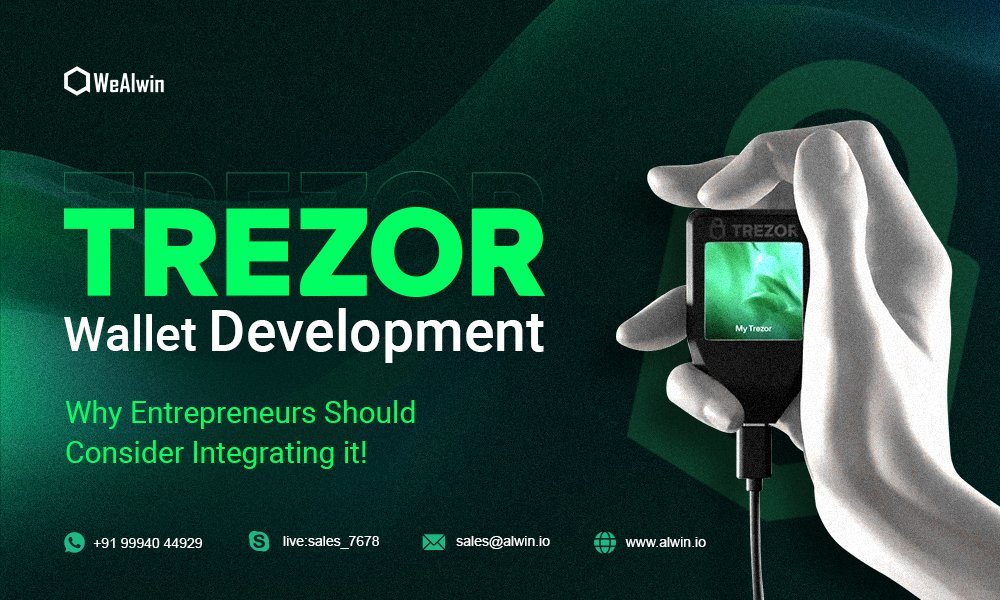 AmyJasfer's tweet photo. 🏆 Trusted by Millions &amp; 💼 Ideal for Businesses: If you're running a crypto-related business, Trezor Wallet Development is the perfect choice to secure your company's funds.

Why #Entrepreneurs are Preferring this? https://t.co/wfKF8MJu8A

#trending #blockchain #entrepreneur https://t.co/KTzSVRHeRB