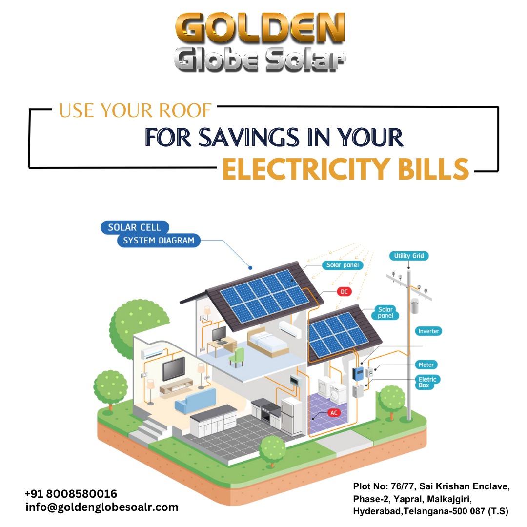 🌎 At Golden Globe Solar, we believe in the potential of renewable energy. 

#GoldenGlobeSolar #SolarLights #RenewableEnergy #SustainableLiving #SaveNature #GreenFuture #goldensolar #findapro #recommended #recommenation #bestsolarathyderabad #bestsolarcompany #Environmentally