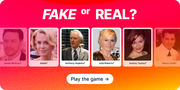 Deepfakes are skyrocketing worldwide, but fear not!
Sumsub can recognize them in seconds—now it's your turn.🦸

Get your game on and join the anti-deepfake movement 👉 sumsub.link/uvp
Play our deepfake training mini-game.

#Deepfakes #AI #aitech