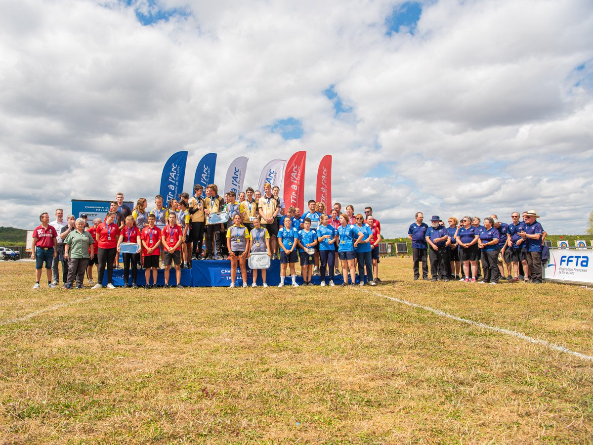 Riom, Saint Avertin et Rennes sont sacrés champions de France et viennent conclure ce Championnat de France Jeunes 2023 ! 🥇👏

L'info ➡ bit.ly/44I60CD

#FFTA #FFTiralArc