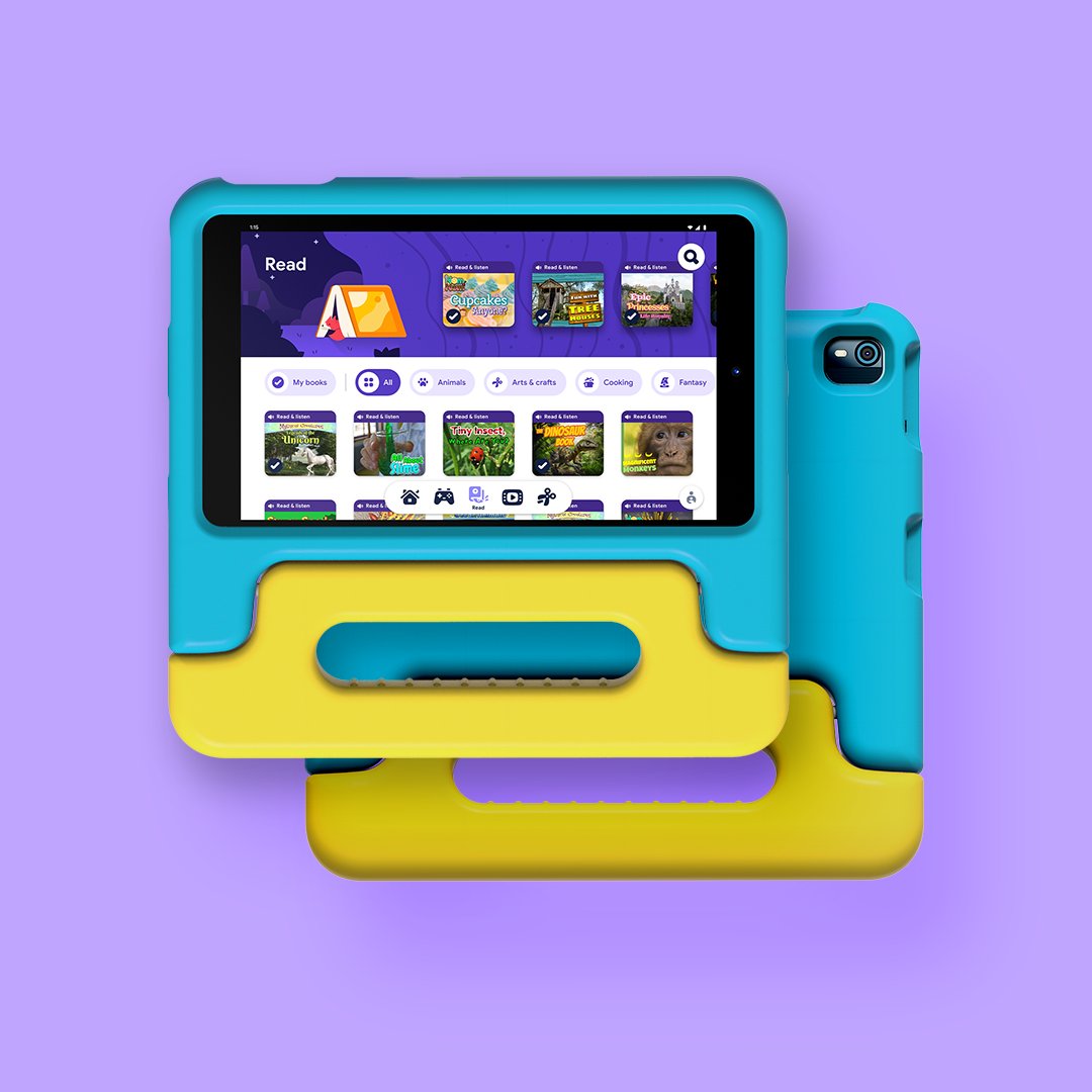 HMDdevices's tweet image. The #NokiaT10 Kids edition bringing you endless fun! 👶

#Nokiamobile #FunTime #KidsEdition