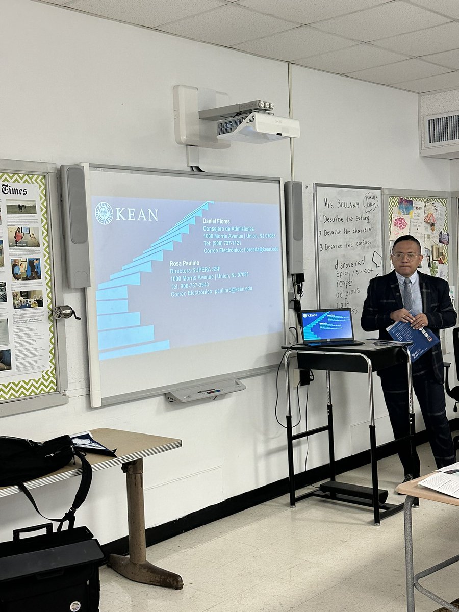 Muchas gracias, Mr. Daniel Flores for introducing the SUPERA Program from <a href="/KeanUniversity/">Kean University</a> 
What a GREAT opportunity for many, and thanks for sharing this to our students at our Summer Program #TheRegional <a href="/mrsvitale_fths/">Mrs. Vitale</a>