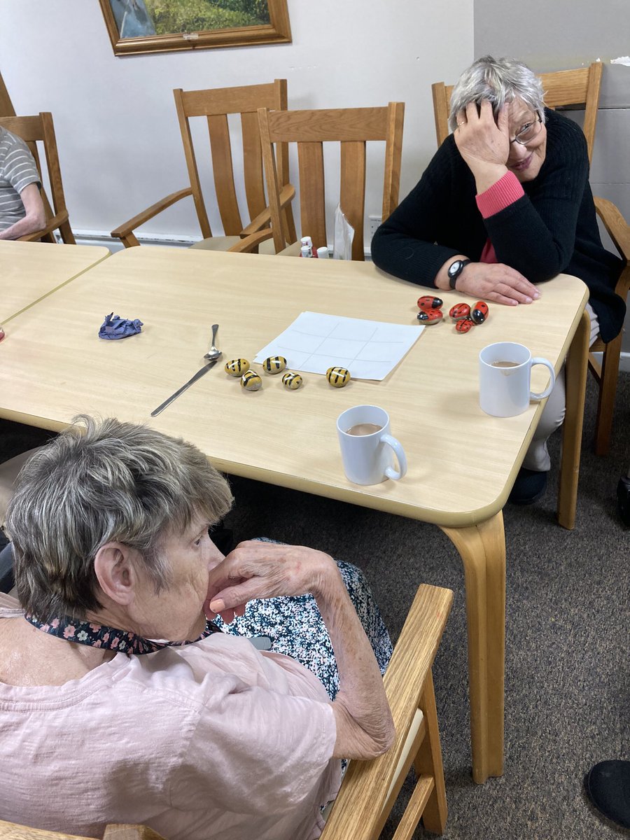 Erica Jackson (@ericaforhousing) on Twitter photo Today at Astley court we have painted pebbles to look like bees and ladybugs then played tic tac toe with them. Bringing people together helps them to feel less isolated. #Talktous #mentalhealth <a href="/ForHousing/">ForHousing</a> <a href="/DawnSpeed9/">Dawn Kelly - ForHousing</a> <a href="/kirstyh84/">Kirsty Howcroft</a> Today at Astley court we have painted pebbles to look like bees and ladybugs then played tic tac toe with them. Bringing people together helps them to feel less isolated. #Talktous #mentalhealth <a href="/ForHousing/">ForHousing</a> <a href="/DawnSpeed9/">Dawn Kelly - ForHousing</a> <a href="/kirstyh84/">Kirsty Howcroft</a>