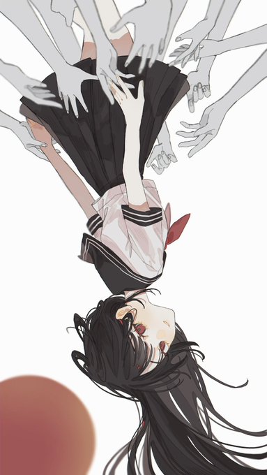 「falling school uniform」 illustration images(Latest)