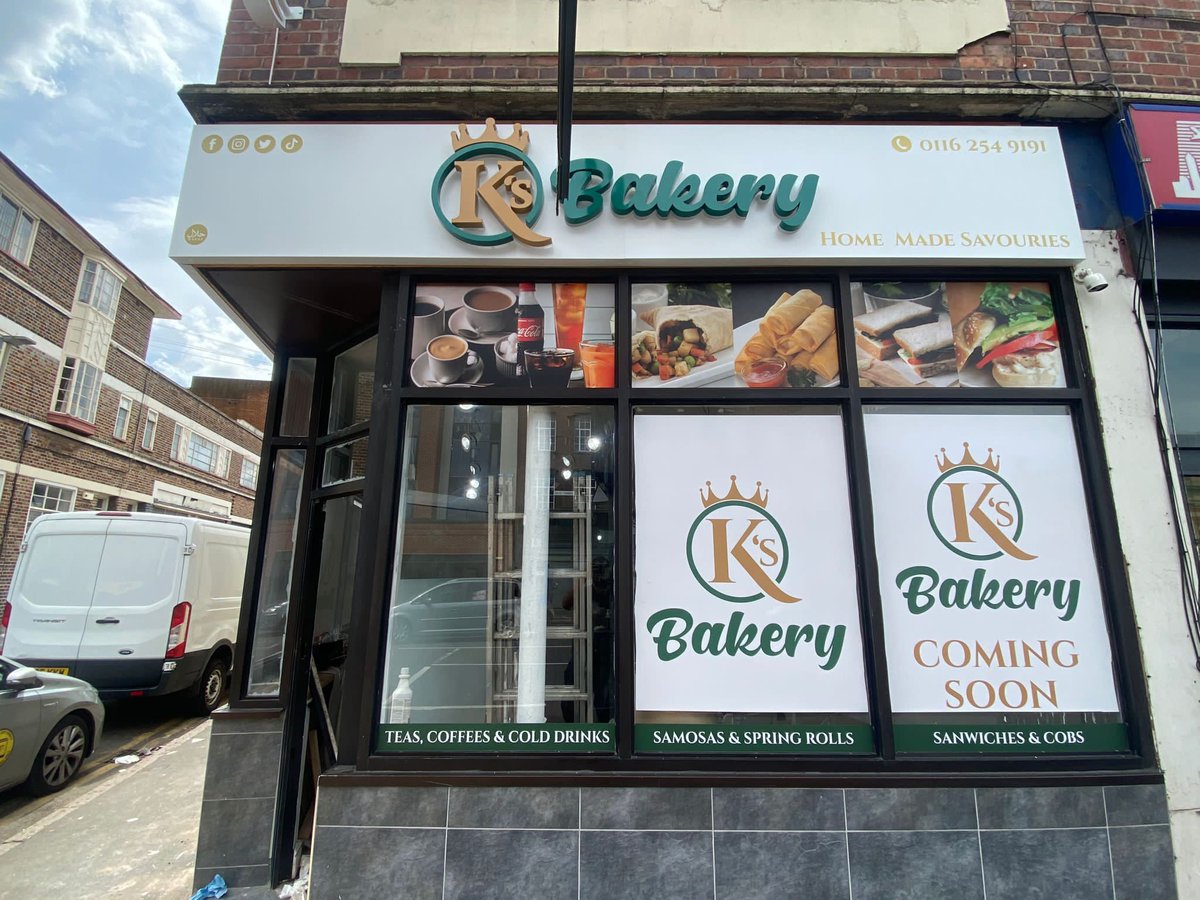 wordcrafts_'s tweet photo. Tray sign with illuminated built up letters, projecting sign and window vinyl graphics, all produced and installed 😍🥪🍞 #signage #vinyls #graphics #installation https://t.co/B08Pr6VXvq