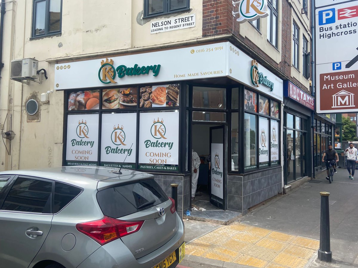 wordcrafts_'s tweet photo. Tray sign with illuminated built up letters, projecting sign and window vinyl graphics, all produced and installed 😍🥪🍞 #signage #vinyls #graphics #installation https://t.co/B08Pr6VXvq