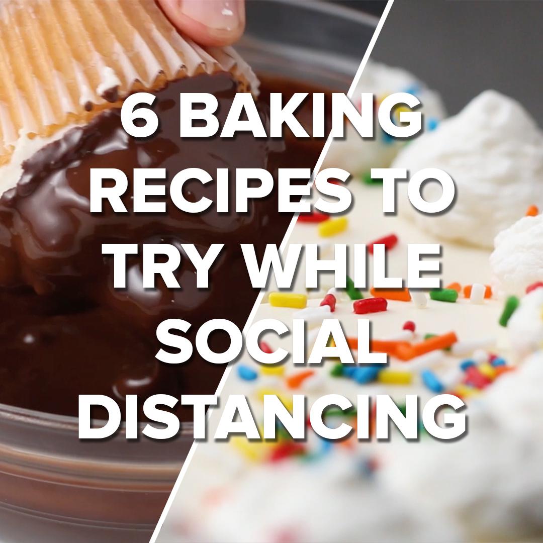 RT @tasty: 6 Baking Recipes To Practice While Social Distancing https://t.co/FA7Jrew8Ms