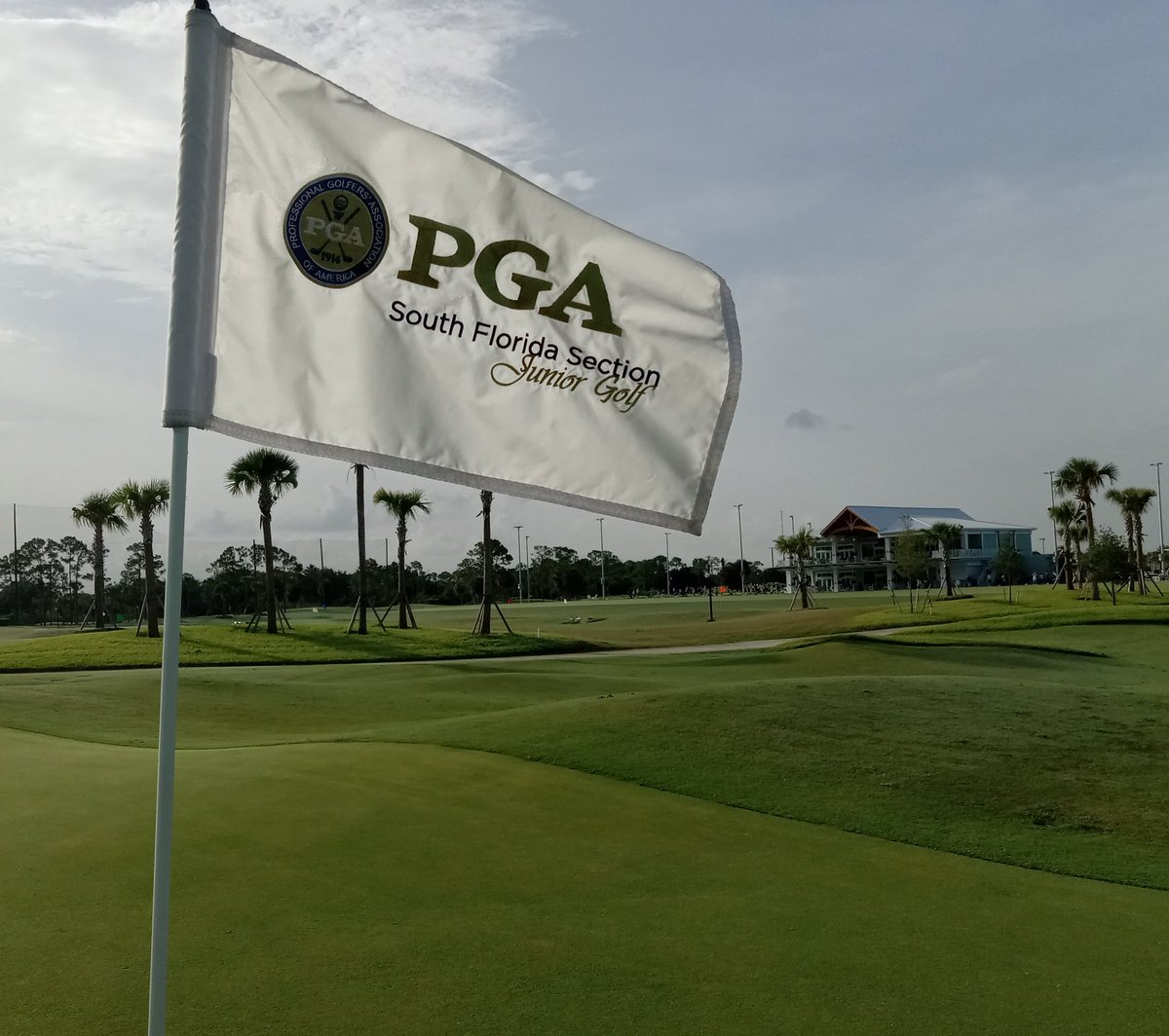 South Florida PGA Juniors out today on the Nest.