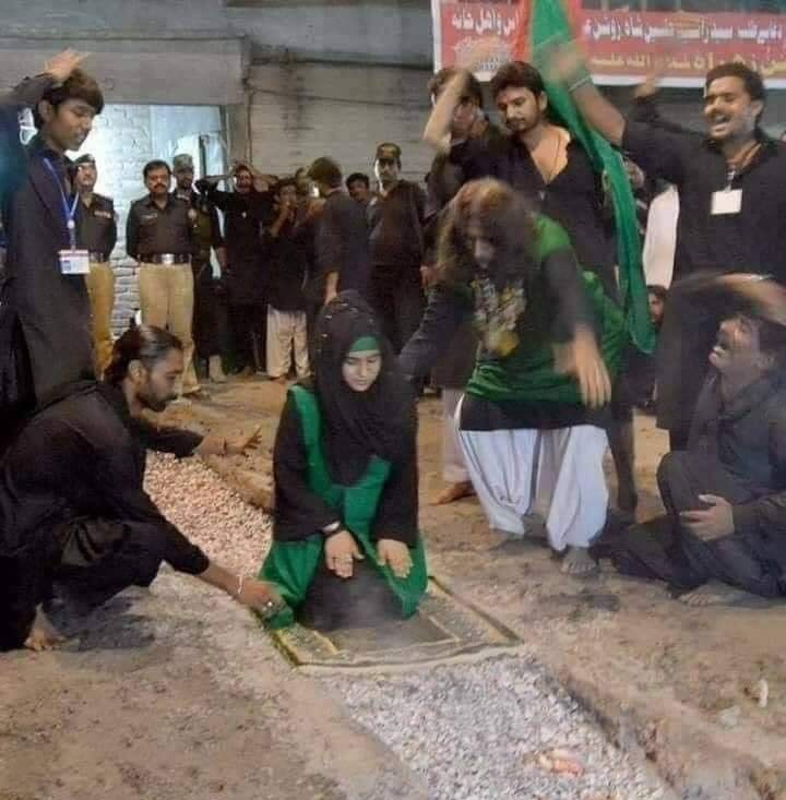 میں اختلافات نہیں بڑھانا چاہتی پر کوئی شیعہ خود اسکی وضاحت کرے یہ کیا ہے اسکا فائدہ کیا ہے اسکا حکم کس نے دیا ہے ؟؟؟