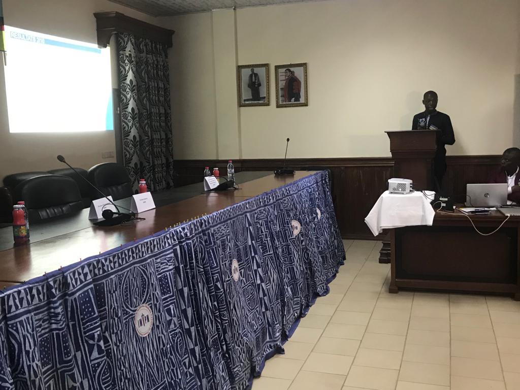 SchistoDay's tweet photo. Our next speaker from ESS/UCAC François Edmond Tchago discusses the lack of appropriate and sensitive diagnostic methods for genital Schistosomiasis in Africa and Cameroon. Let's work towards better control. #Schistoday2023 #IMPM @ibhi_lab  @WCIPGLASGOW https://t.co/GV9tgvNIsu