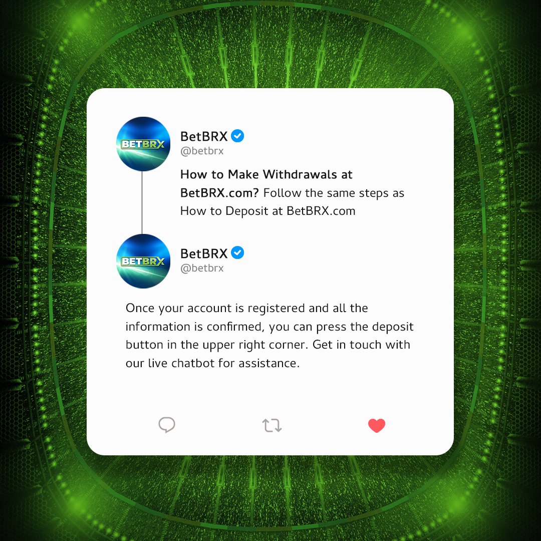 BetBrx's tweet photo. If you need assistance, remember that you can use any of our contact methods:
•Send us an email at help@betbrx.com
•Contact us directly on our website by clicking on "Contact Us" at the top of the page and sending us a message.
•Chat with us using our live chatbot.
#BetBRX https://t.co/BO23x17iaB