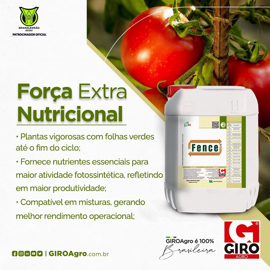 GiroAgro's tweet photo. Nutrição para altas produtividades é com a GIROAgro. 🌾🌱🌿

🍅Conheça o Fence!

🌐Visite nossas redes:
https://t.co/3V8QMJJLUY

#Fence #GIROAgro #juntossomosmais #numero1 #agro #fertilizantes #agricultura #agro #nutricaodeplantas https://t.co/DfloPOrcR4
