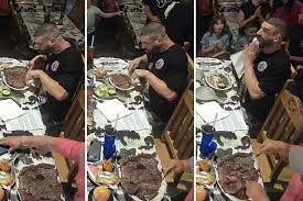 WiseAboutTexas's tweet image. Who can eat a 72 oz @thebigtexan steak in under 7 minutes?  @jwebby_can.eat that&apos;s who!  Hear about how he did it in this episode of @wiseabouttexas: wiseabouttexas.com/bonus-episode-… #thebigtexan #steak #texas #texashistory
