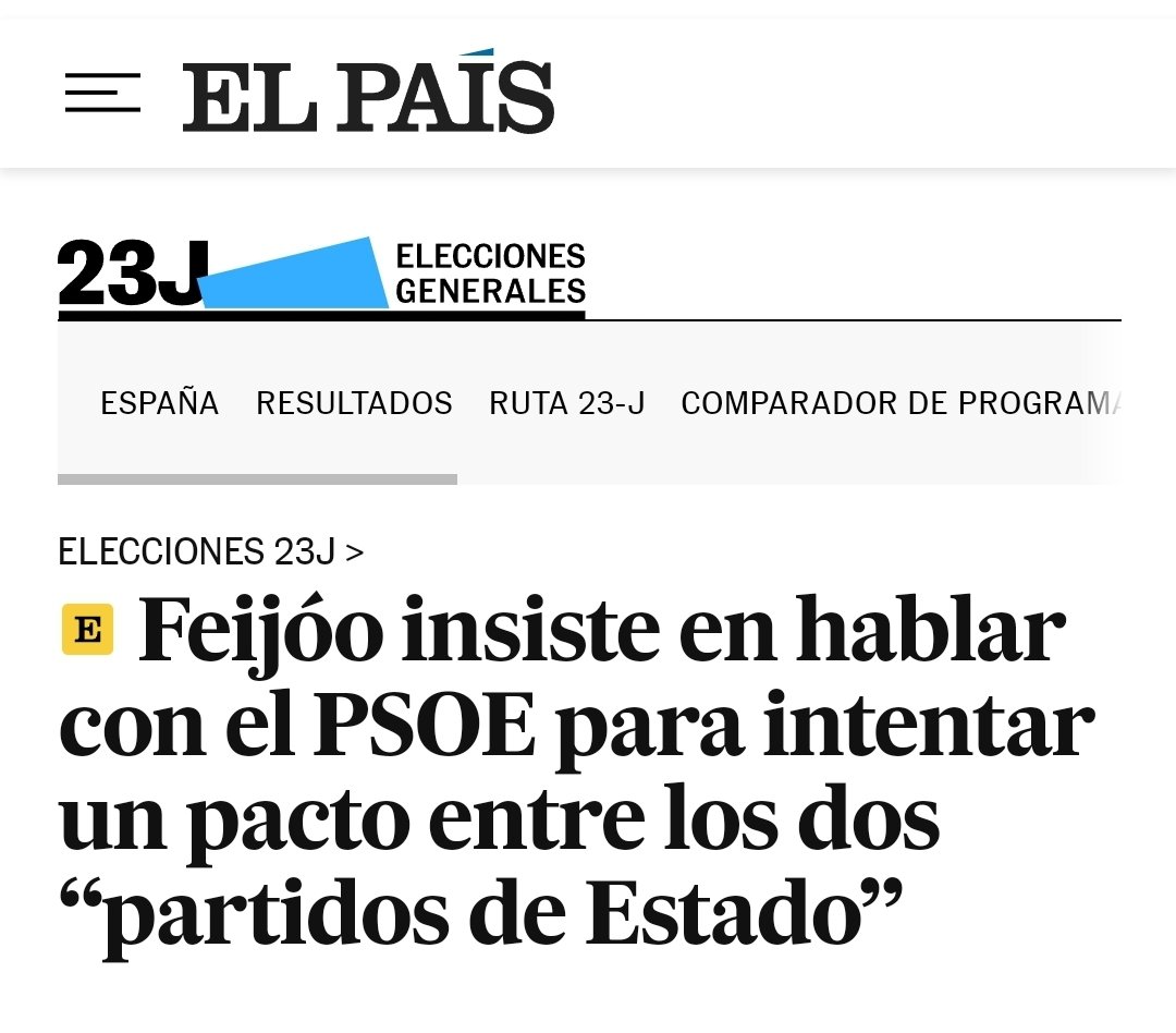 IsaiasLafuente's tweet photo. El PSOE ya no es el Partido Sanchista, ha recuperado su nombre. Y es ahora un partido de Estado para Feijóo. Mira tú cómo ha cambiado el cuento... https://t.co/MmeJRQW1Cc