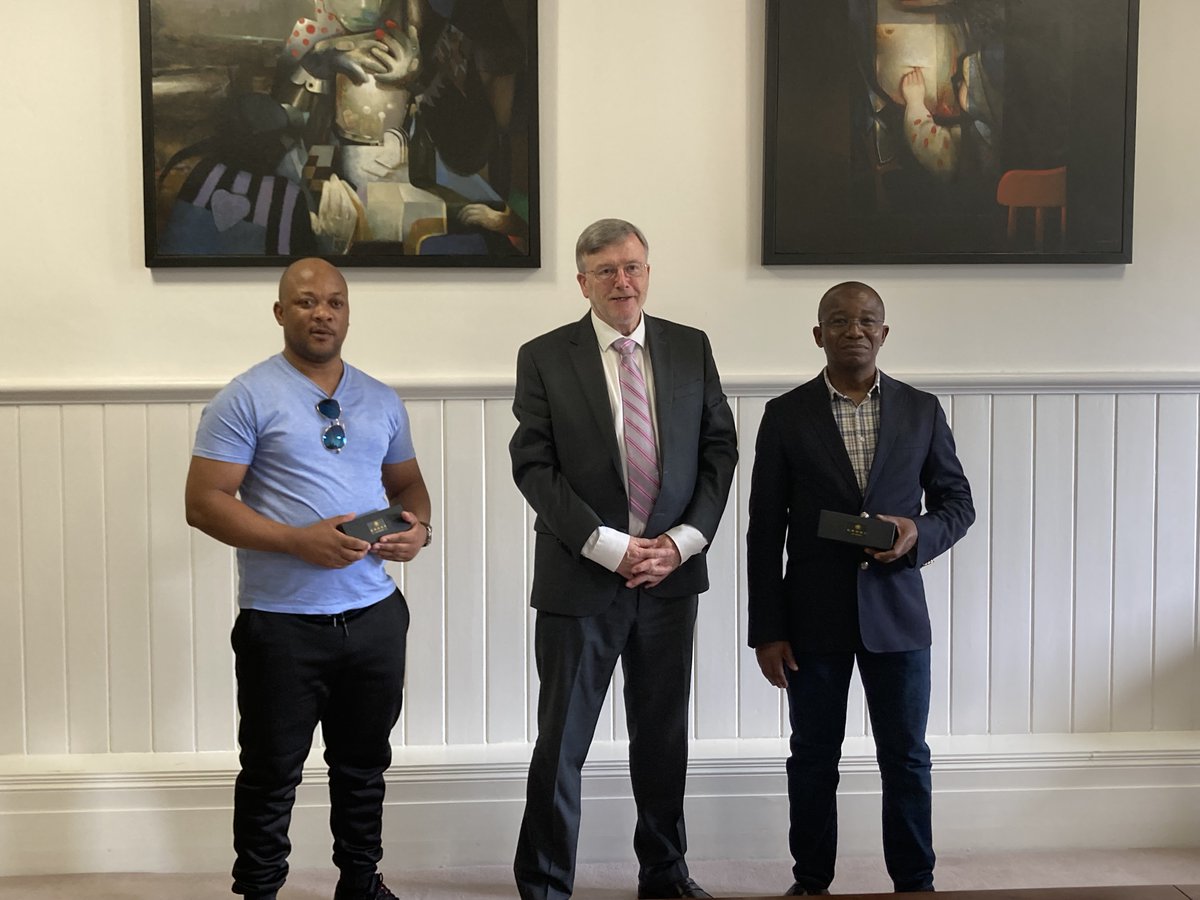 mic_intl's tweet photo. Delighted to be hosting two visiting faculty from National University of Lesotho (NUL) through #Erasmus+ funding while 3 of our colleagues are on a return visit to NUL this week. https://t.co/53OK6xBTd7