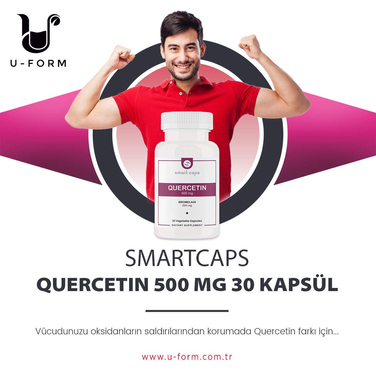 uformizmir's tweet image. Smartcaps Quercetin 500 MG 30 KAPSÜL
Vücudunuzu oksidanların saldırılarından korumada Quercetin farkı için...
u-form.com.tr/smartcaps-quer…

#smartcaps #quercetin #bağışıklıksistemi #bağışıklık #bağışıklıkgüçlenmesi #antioksidan #gıdatakviyesi #takviyeedicigıda #uform
