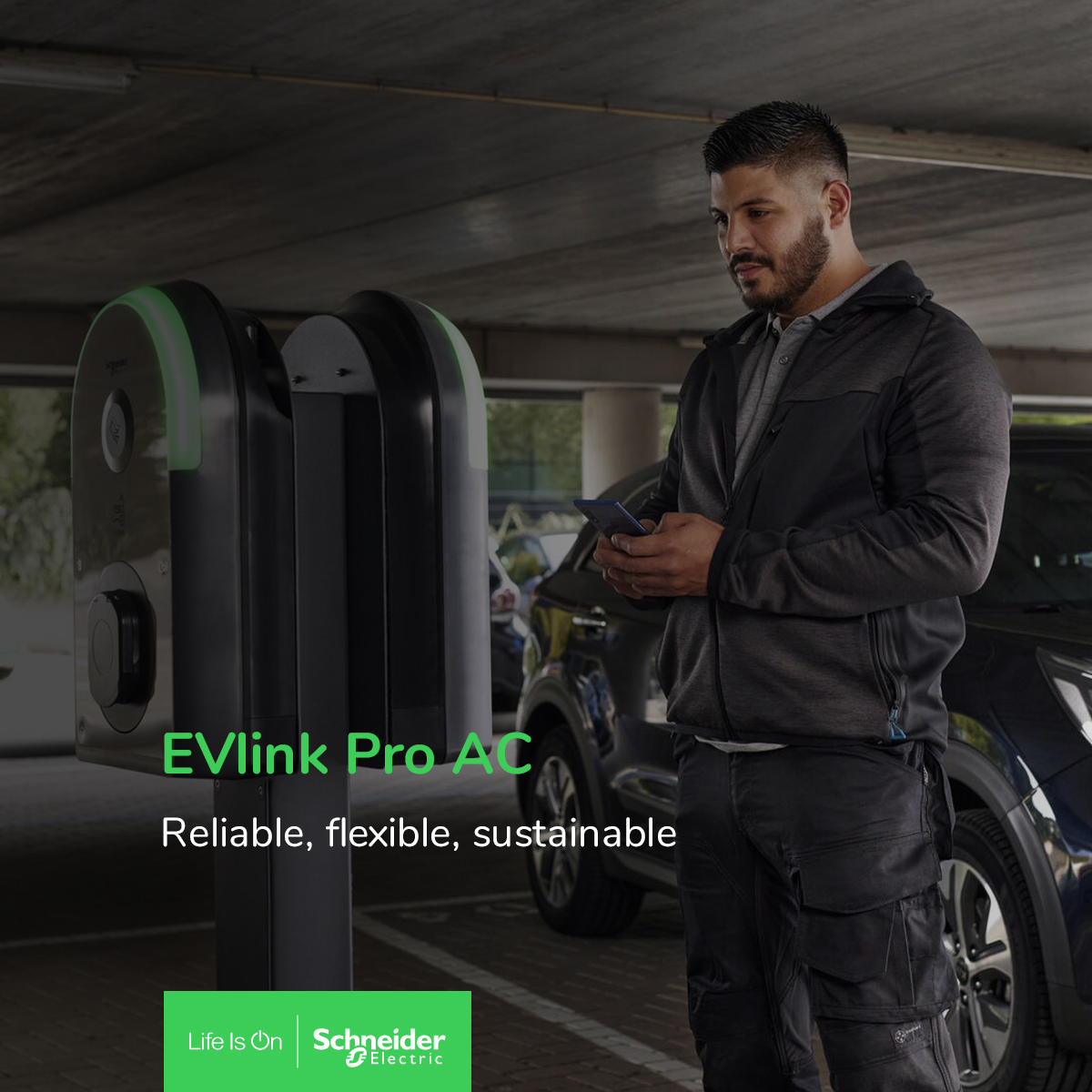 SchneiderUKI's tweet photo. EV Link Pro AC chargers from #schneiderelectric provide highly reliable, flexible, and sustainable smart charging for commercial projects. Take the next step towards net-zero today!
Check out https://t.co/ZKlZbYEO46 for full details.
#LifeisOn #EVlink https://t.co/jI406aGEXu