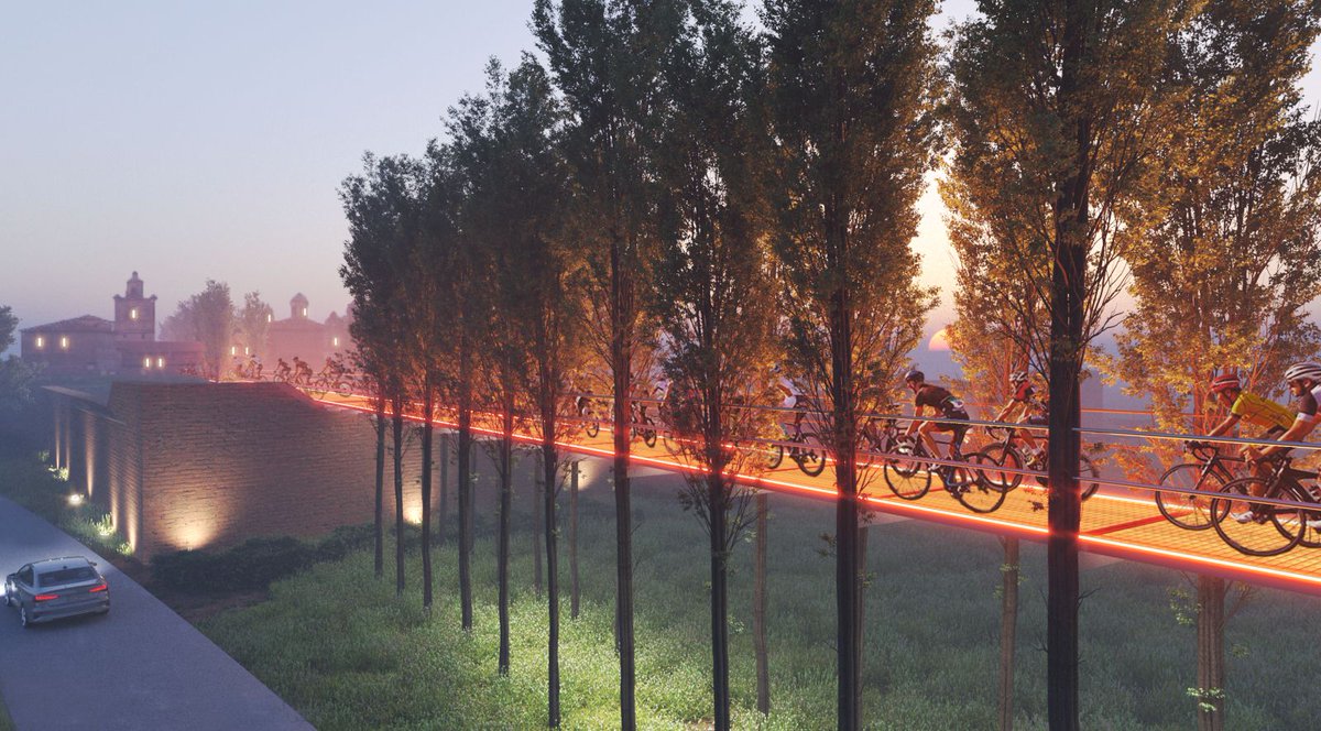 aasarchitecture's tweet image. Biking Among Treetops by CRA-Carlo Ratti Associati
#landscape #treetop #project @crassociati buff.ly/450FLaf