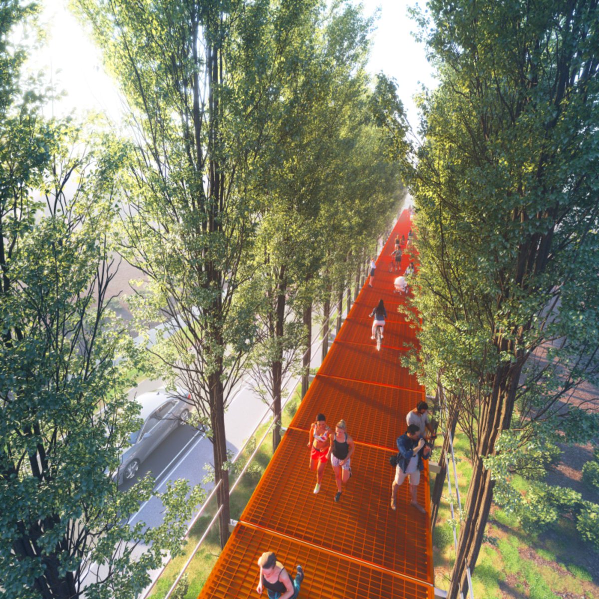aasarchitecture's tweet image. Biking Among Treetops by CRA-Carlo Ratti Associati
#landscape #treetop #project @crassociati buff.ly/450FLaf