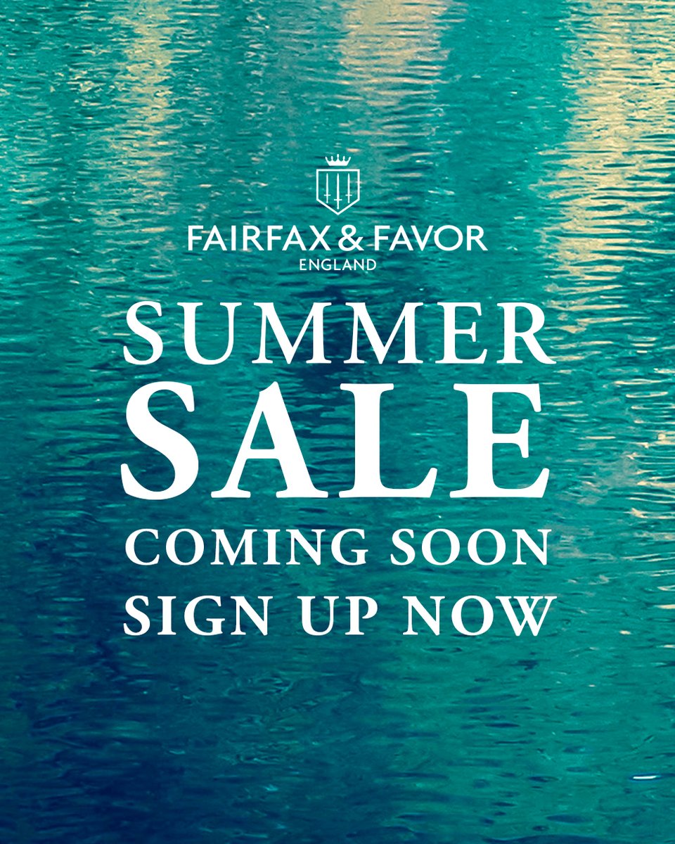 ⏰COMING SOON - SUMMER SALE ⏰ Sign up to get 48-hour early access to our summer sale☀️ Tag a friend in the comments who needs to see this 👀 Sign up now --> fairfaxandfavor.com/collections/su…