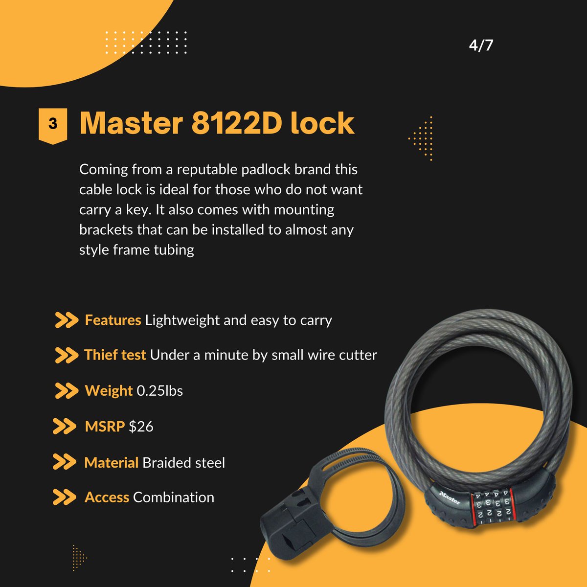 Keep your ebike safe and sound! 💨 Our recommended cable locks are here to give you the ultimate security on the go. 🚲💙 Don't let thieves put a dent in your joyrides!

#ebikeSecurity #CableLocks #RideWithConfidence #SafetyFirst