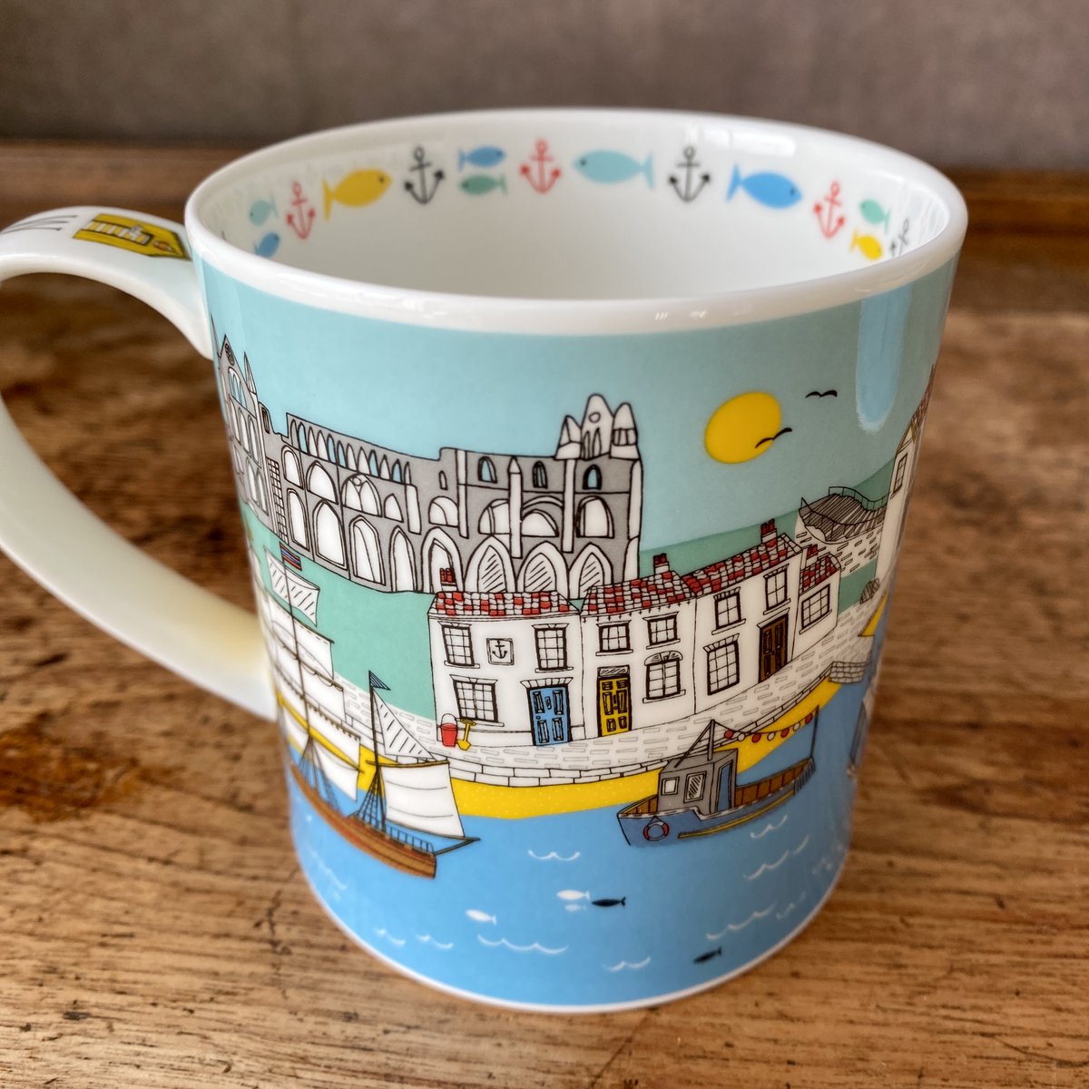NEW SHAPE for our #Whitby Summer Mug, which is available in our local shops & to order online. 

Find out more > botham.co.uk/summer-whitby-…

#finebonechina #jessicahogarth #gloriouswhitby #summer #witheverysip #harbour #scene #dunoon #mug #tea #coffee #giftideas #holiday #momento