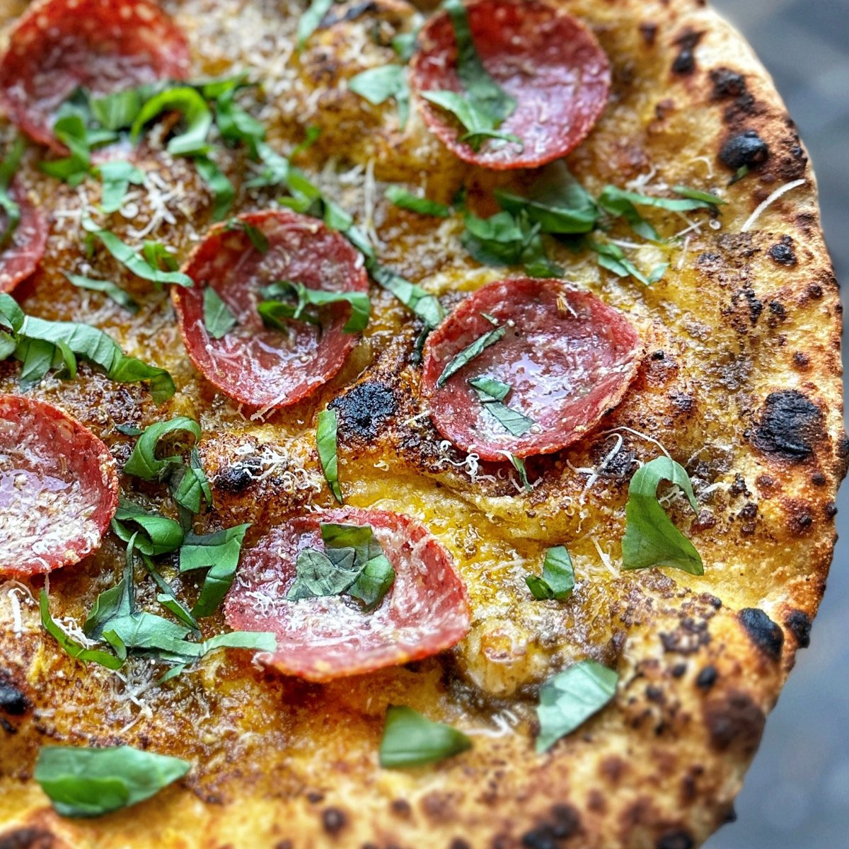 How wonderful does this look! A gorgeous pizza from @dough_and_behold using our flour 🍕 

Check out the recipe for this dough on Dough &amp; Behold's Instagram here: instagram.com/p/CtY_pUdooRl/…