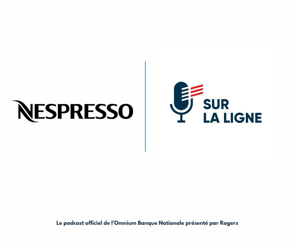 Podcast Sur la ligne (@podsurlaligne) on Twitter photo Sur la ligne 🎙, le podcast officiel de l'<a href="/OBNmontreal/">Omnium Banque Nationale</a>, se réjouit d'annoncer que <a href="/NespressoCA/">Nespresso Canada</a> présentera le segment « Café à l'OBN » cette année ☕️🎾
Il s'agit d'une entente importante pour le podcast tennis francophone no.1 au Canada. Sur la ligne 🎙, le podcast officiel de l'<a href="/OBNmontreal/">Omnium Banque Nationale</a>, se réjouit d'annoncer que <a href="/NespressoCA/">Nespresso Canada</a> présentera le segment « Café à l'OBN » cette année ☕️🎾
Il s'agit d'une entente importante pour le podcast tennis francophone no.1 au Canada.